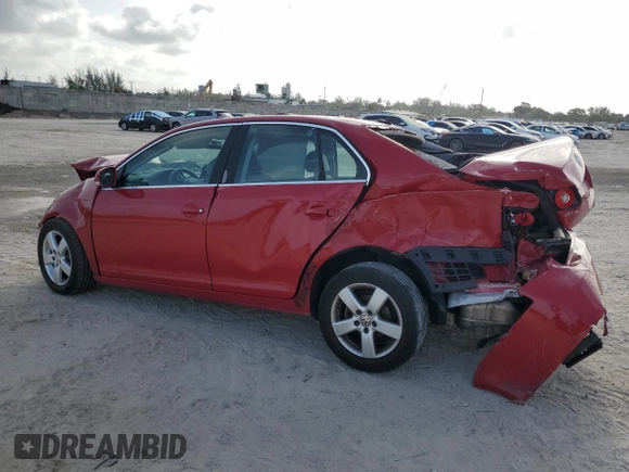 2008 Volkswagen Jetta SE with VIN 3VWRM71K18M193527, listed as a Copart auction lot 61044325 with 126,962 mi miles and Salvage title. Bid and sale history available at DreamBid. Image 2.