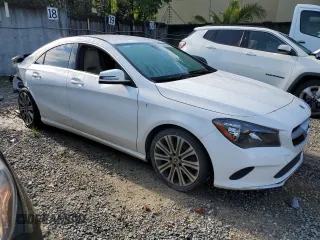 2018 Mercedes-Benz CLA 250 with VIN WDDSJ4EB7JN678603, listed as a Copart auction lot 66679683 with 58,470 mi miles and . Bid and sale history available at DreamBid. Image 4.