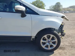2018 Ford EcoSport SE with VIN MAJ3P1TE0JC222498, listed as a IAAI auction lot 42081287 with 111,414 mi miles. Bid and sale history available at carsss.com. Image 19.
