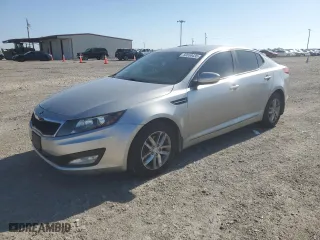 2013 Kia Optima LX with VIN KNAGM4A71D5371289, listed as a Copart auction lot 50559435 with 125,506 mi miles and Clean Title. Bid and sale history available at carsss.com. Image 1.
