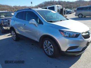 2019 Buick Encore Preferred with VIN KL4CJESB8KB848232, listed as a IAAI auction lot 41028395 with 72,441 mi miles. Bid and sale history available at carsss.com. Image 1.