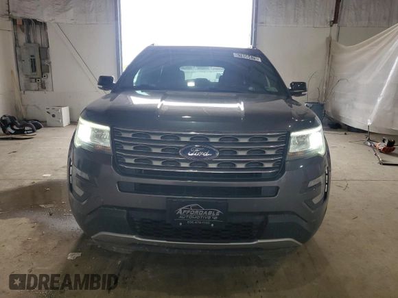 2017 Ford Explorer XLT with VIN 1FM5K8D83HGB61505, listed as a Copart auction lot 57856475 with 139,378 mi miles and Clean title. Bid and sale history available at DreamBid. Image 5.