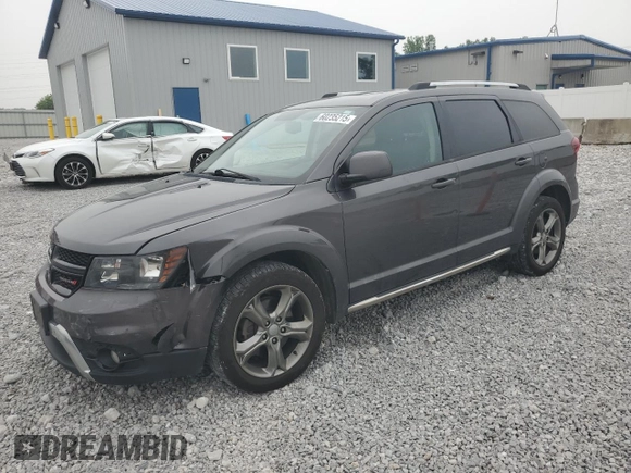 2016 Dodge Journey Crossroad Plus with VIN 3C4PDDGG5GT210958, listed as a Copart auction lot 60235215 with 140,640 mi miles and Salvage title. Bid and sale history available at DreamBid. Image 1.