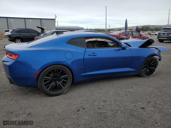 2018 Chevrolet Camaro 1LT with VIN 1G1FB1RX6J0188298, listed as a Copart auction lot 49299535 with 0 mi miles and Salvage Title. Bid and sale history available at carsss.com. Image 3.
