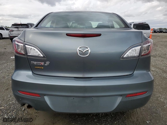 2013 Mazda Mazda3 i SV with VIN JM1BL1TG0D1765451, listed as a Copart auction lot 51161175 with 125,475 mi miles and Salvage Title. Bid and sale history available at carsss.com. Image 6.