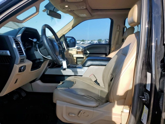 2016 Ford F-150 XL with VIN 1FTEW1CF0GFB36839, listed as a Copart auction lot 62020185 with 175,938 mi miles and Salvage title. Bid and sale history available at DreamBid. Image 7.