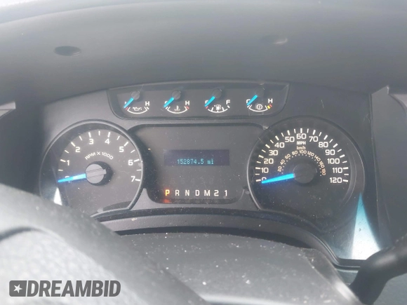 2013 Ford F-150 XL with VIN 1FTFW1EF4DKE14775, listed as a IAAI auction lot 41554959 with 152,874 mi miles. Bid and sale history available at carsss.com. Image 7.