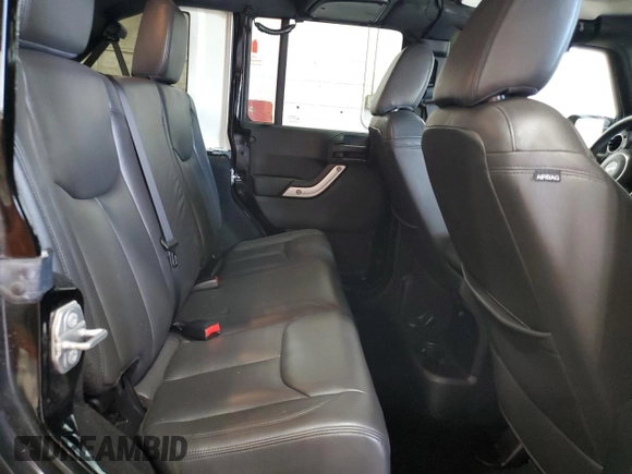 2017 Jeep Wrangler Unlimited Sahara с VIN 1C4HJWEG7HL575506, выставлен на аукционе Copart как лот 64185925 с пробегом 103 292 миль миль и Списание • Salvage title. История ставок и продаж доступна на DreamBid. Изображение 11.