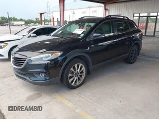 2014 Mazda CX-9 Grand Touring z VIN JM3TB2DA3E0439407, wystawiony jako IAAI lot #42332095 z przebiegiem 108 333 mil mil oraz . Historia ofert i sprzedaży dostępna na DreamBid. Obrazek 2.