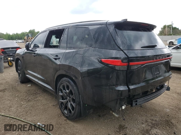 2024 Lexus TX 500h F Sport Premium with VIN 5TDABAB65RS001192, listed as a Copart auction lot 59602045 with Not provided miles and Salvage title. Bid and sale history available at DreamBid. Image 2.