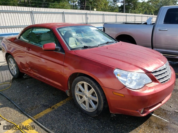 2008 Chrysler Sebring Touring with VIN 1C3LC55R78N300291, listed as a Copart auction lot 74953104 with 73,033 mi miles and Salvage Title. Bid and sale history available at carsss.com. Image 4.