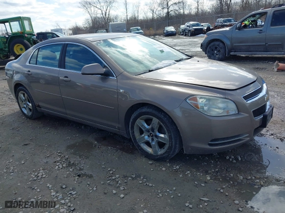 2008 Chevrolet Malibu LT w/1LT with VIN 1G1ZH57B48F225771, listed as a IAAI auction lot 41880804 with 174,755 mi miles. Bid and sale history available at carsss.com. Image 1.