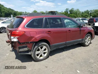 2013 Subaru Outback 2.5i Premium with VIN 4S4BRBCC0D1295614, listed as a Copart auction lot 61412674 with 93,040 mi miles and Salvage Title. Bid and sale history available at carsss.com. Image 3.