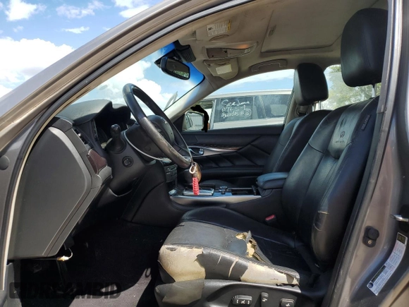 2011 Infiniti M37 with VIN JN1BY1AR9BM370205, listed as a Copart auction lot 73017334 with 166,301 mi miles and Salvage Title. Bid and sale history available at carsss.com. Image 7.