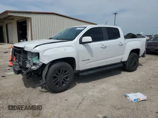2020 GMC Canyon 2WD SLE with VIN 1GTG5CENXL1249040, listed as a Copart auction lot 56741005 with 61,330 mi miles and Salvage title. Bid and sale history available at DreamBid. Image 1.