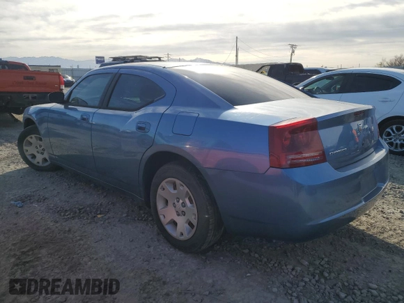 2007 Dodge Charger with VIN 2B3KA43R87H676386, listed as a Copart auction lot 46897315 with 128,922 mi miles and Clean Title. Bid and sale history available at DreamBid. Image 2.