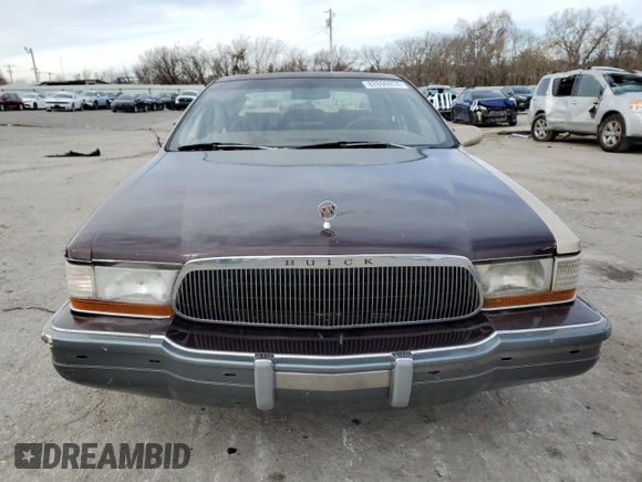 1993 Buick Roadmaster Ltd with VIN 1G4BT5375PR407710, listed as a Copart auction lot 82696974 with 130,141 mi miles and Salvage Title. Bid and sale history available at DreamBid. Image 5.