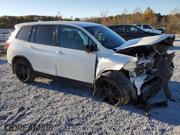 2019 Honda Passport Sport with VIN 5FNYF7H20KB004246, listed as a Copart auction lot 81797484 with 65,624 mi miles and Salvage Title. Bid and sale history available at carsss.com. Image 4.