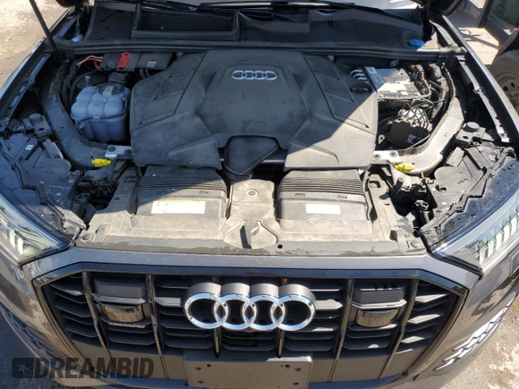 2020 Audi Q7 Prestige with VIN WA1VXAF71LD003878, listed as a Copart auction lot 60166025 with 34,093 mi miles and Salvage title. Bid and sale history available at DreamBid. Image 12.