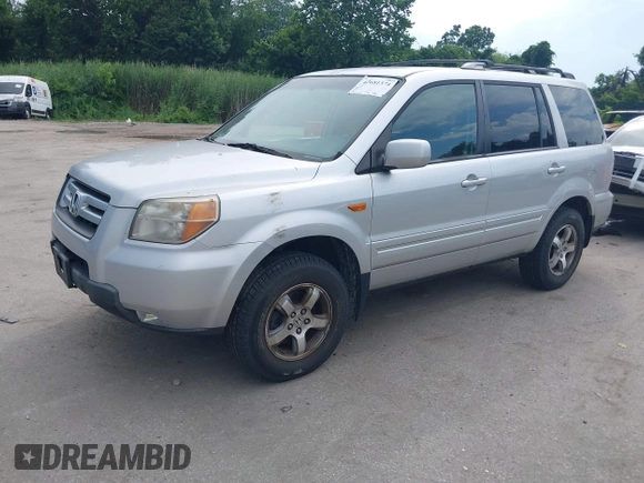 2008 Honda Pilot EX-L z VIN 5FNYF18648B022693, wystawiony jako IAAI lot #42681374 z przebiegiem 261 657 mil mil oraz . Historia ofert i sprzedaży dostępna na DreamBid. Obrazek 2.