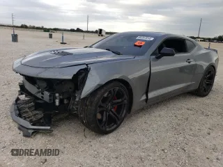2020 Chevrolet Camaro 2SS with VIN 1G1FG1R74L0130758, listed as a Copart auction lot 80257814 with 33,375 mi miles and Salvage Title. Bid and sale history available at carsss.com. Image 1.