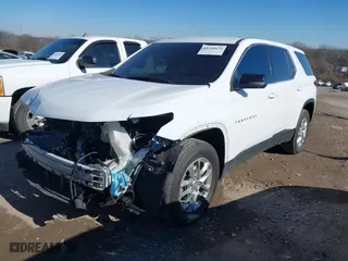 2023 Chevrolet Traverse LS with VIN 1GNERFKW2PJ344098, listed as a IAAI auction lot 41390871 with 23,839 mi miles. Bid and sale history available at carsss.com. Image 2.