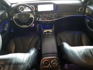 2016 Mercedes-Benz S 550 with VIN WDDUG8CB6GA228409, listed as a Copart auction lot 53728155 with 65,396 mi miles and Salvage Title. Bid and sale history available at carsss.com. Image 8.