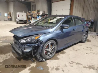 2018 Ford Focus ST with VIN 1FADP3L97JL276559, listed as a Copart auction lot 45962445 with 69,070 mi miles and Salvage Title. Bid and sale history available at carsss.com. Image 1.