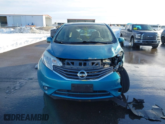 2014 Nissan Note S Plus with VIN 3N1CE2CP1EL407552, listed as a IAAI auction lot 41740957 with 64,577 mi miles and . Bid and sale history available at DreamBid. Image 12.