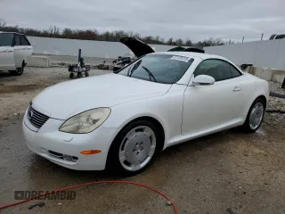 2007 Lexus SC 430 with VIN JTHFN45Y979014145, listed as a Copart auction lot 51124315 with 190,378 mi miles and Non repairable. Bid and sale history available at DreamBid. Image 1.