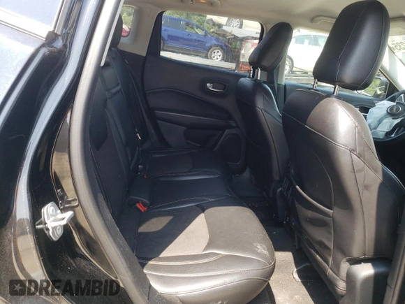 2018 Jeep Compass Latitude with VIN 3C4NJCBB5JT293501, listed as a Copart auction lot 59191235 with Not provided miles and Salvage title. Bid and sale history available at DreamBid. Image 11.