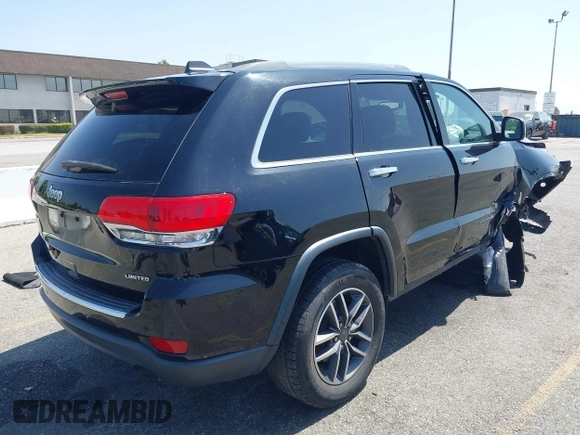 2019 Jeep Grand Cherokee Limited with VIN 1C4RJEBG5KC657227, listed as a IAAI auction lot 42530168 with 125,562 mi miles and . Bid and sale history available at DreamBid. Image 4.