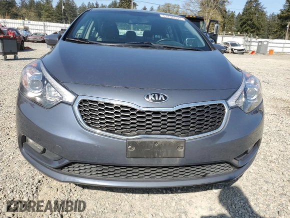 2014 Kia Forte EX with VIN KNAFX4A81E5050091, listed as a Copart auction lot 53796535 with 86,378 mi miles and Salvage Title. Bid and sale history available at carsss.com. Image 5.