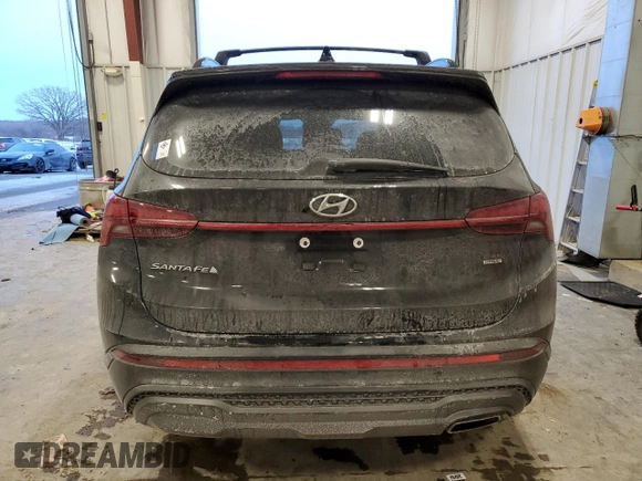 2022 Hyundai Santa Fe XRT with VIN 5NMS6DAJ1NH437552, listed as a Copart auction lot 42461505 with 31,392 mi miles and Non Repairable. Bid and sale history available at carsss.com. Image 6.