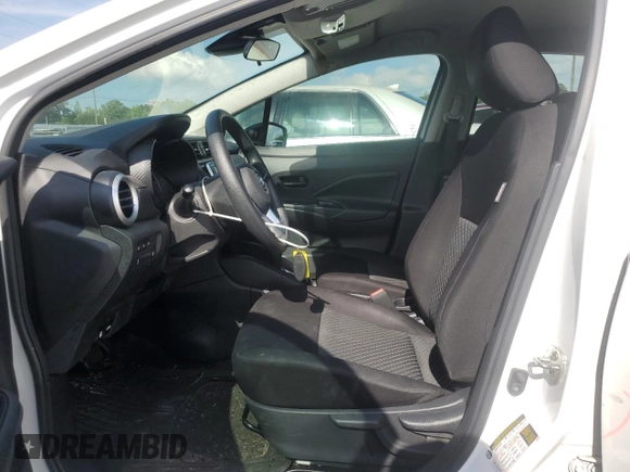 2021 Nissan Versa S with VIN 3N1CN8DV9ML896815, listed as a Copart auction lot 58724265 with 67,071 mi miles and Salvage title. Bid and sale history available at DreamBid. Image 7.