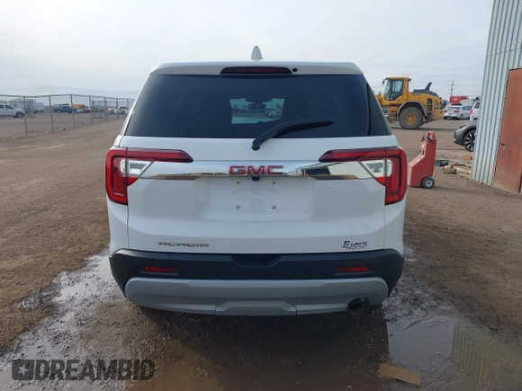 2021 GMC Acadia SLE with VIN 1GKKNKLA5MZ194931, listed as a IAAI auction lot 41281605 with 65,517 mi miles and . Bid and sale history available at DreamBid. Image 17.