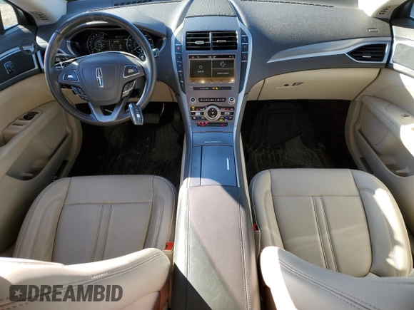 2019 Lincoln MKZ Standard with VIN 3LN6L5A99KR622039, listed as a Copart auction lot 88114965 with 57,345 mi miles and Clean Title. Bid and sale history available at carsss.com. Image 8.