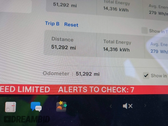 2021 Tesla Model Y Long Range with VIN 5YJYGDEE0MF265339, listed as a IAAI auction lot 41975058 with 51,292 mi miles and . Bid and sale history available at DreamBid. Image 7.