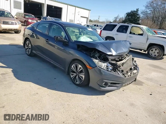 2016 Honda Civic EX-T with VIN 19XFC1F31GE024379, listed as a Copart auction lot 89160135 with 127,111 mi miles and Salvage title. Bid and sale history available at DreamBid. Image 10.