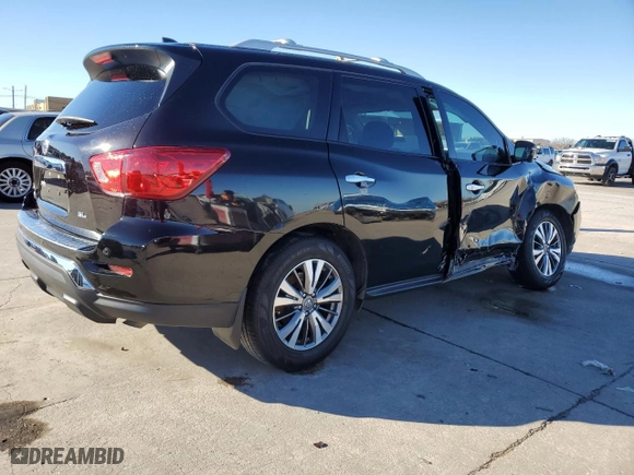 2020 Nissan Pathfinder SL with VIN 5N1DR2CN5LC630461, listed as a Copart auction lot 87927925 with 118,105 mi miles and Salvage Title. Bid and sale history available at carsss.com. Image 3.