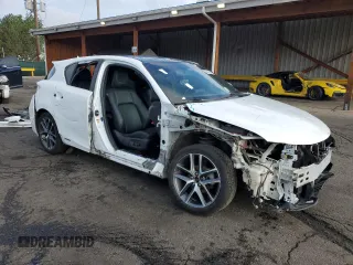 2015 Lexus CT 200h with VIN JTHKD5BH0F2242926, listed as a Copart auction lot 59048395 with 91,656 mi miles and Salvage title. Bid and sale history available at DreamBid. Image 4.