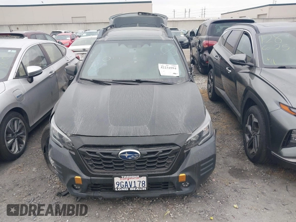 2023 Subaru Outback Wilderness with VIN 4S4BTGUD5P3208191, listed as a IAAI auction lot 42234994 with 28,741 mi miles and . Bid and sale history available at DreamBid. Image 12.