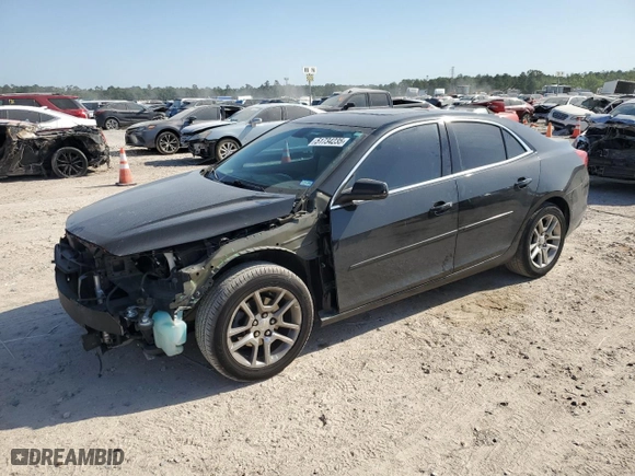2015 Chevrolet Malibu LT with VIN 1G11C5SL3FF169721, listed as a Copart auction lot 51734235 with 130,604 mi miles and Salvage Title. Bid and sale history available at carsss.com. Image 1.