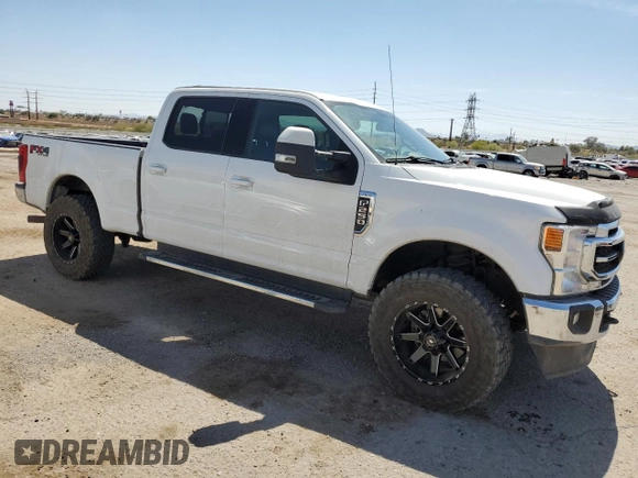 2020 Ford F-250 XL with VIN 1FT7W2BN2LED63473, listed as a Copart auction lot 58269665 with 91,190 mi miles and Salvage title. Bid and sale history available at DreamBid. Image 4.
