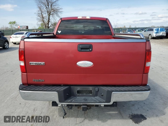 2007 Ford F-150 STX with VIN 1FTRX12W37FA60176, listed as a Copart auction lot 50972105 with 289,066 mi miles and Salvage Title. Bid and sale history available at DreamBid. Image 6.