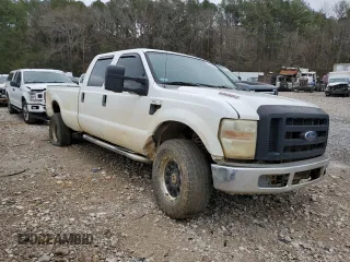 2008 Ford F-350 XL with VIN 1FTWW31RX8EB18787, listed as a Copart auction lot 43568645 with 237,226 mi miles and Salvage Title. Bid and sale history available at DreamBid. Image 4.