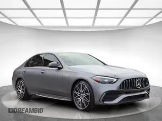 2023 Mercedes-Benz C 43 AMG with VIN W1KAF8HB5PR1196XX, listed as a Copart auction lot 50557815 with 7,642 mi miles and Clean Title. Bid and sale history available at DreamBid. Image 1.