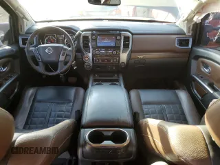2016 Nissan Titan XD Platinum Reserve with VIN 1N6BA1F40GN506668, listed as a Copart auction lot 76357204 with 89,839 mi miles and Salvage Title. Bid and sale history available at carsss.com. Image 8.