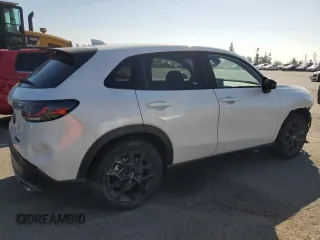 2024 Honda HR-V Sport with VIN 3CZRZ1H50RM747587, listed as a Copart auction lot 46662915 with 6,621 mi miles and Salvage Title. Bid and sale history available at carsss.com. Image 3.