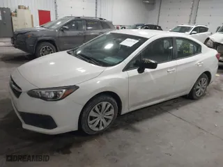 2020 Subaru Impreza with VIN 4S3GKAB63L3603530, listed as a IAAI auction lot 41609130 with 56,066 mi miles. Bid and sale history available at carsss.com. Image 2.